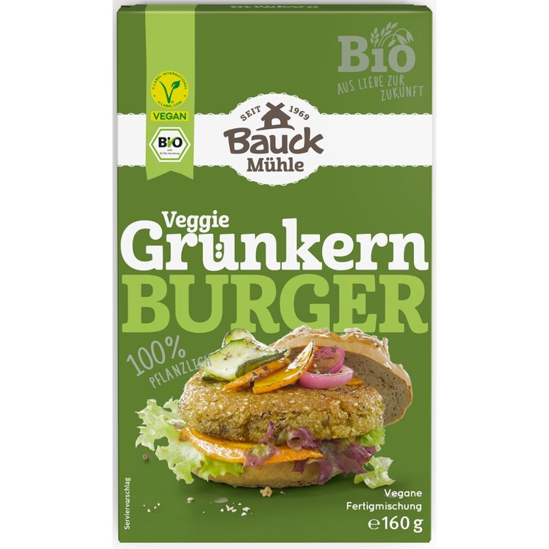 Bauck Mühle Grünkernburger Bio - Produktbild