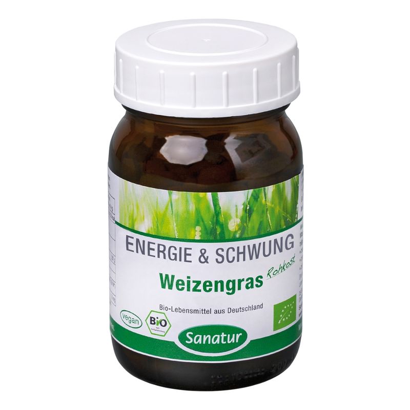 Sanatur Weizengras Pulver, Bio - Produktbild