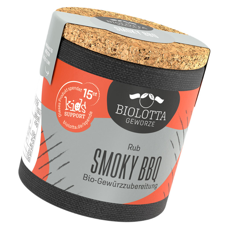 Biolotta Biolotta Korkdose Smoky BBQ Bio-Gewürzzubereitung - Produktbild