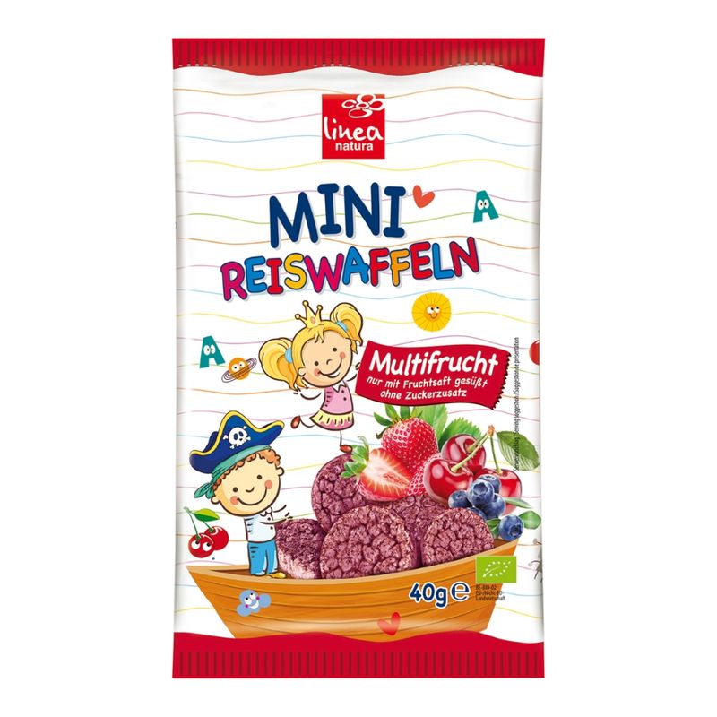 Linea Natura Linea natura Mini Reiswaffeln Multifrucht - Produktbild