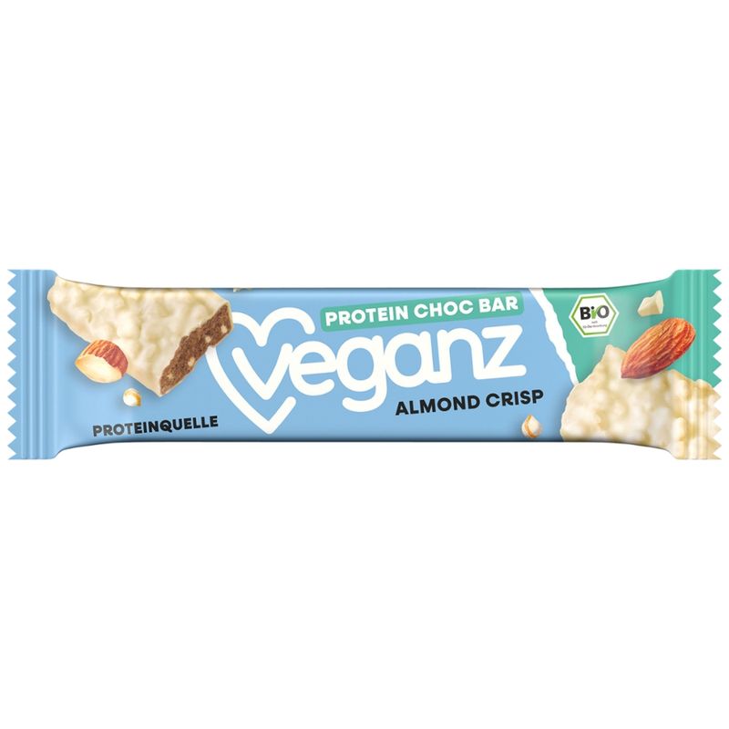 Veganz BIO Veganz Protein Choc Bar Almond Crisp 50g - Produktbild