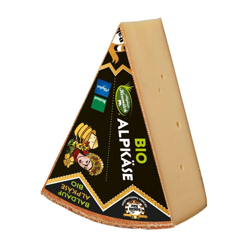 Baldauf Käse Bio Baldauf Alpkäse 1/8 Laib - Produktbild