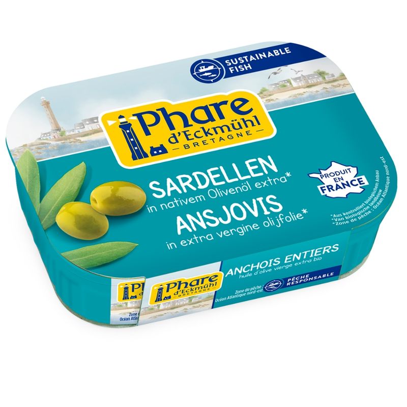 Phare d´Eckmühl Sardellen in nativem Olivenöl - Produktbild