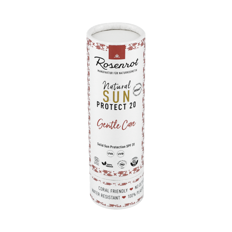 Rosenrot Naturkosmetik Rosenrot Sun Stick LSF 20 Gentle Care - Sensitiv Pflegemilch - 50g - Produktbild