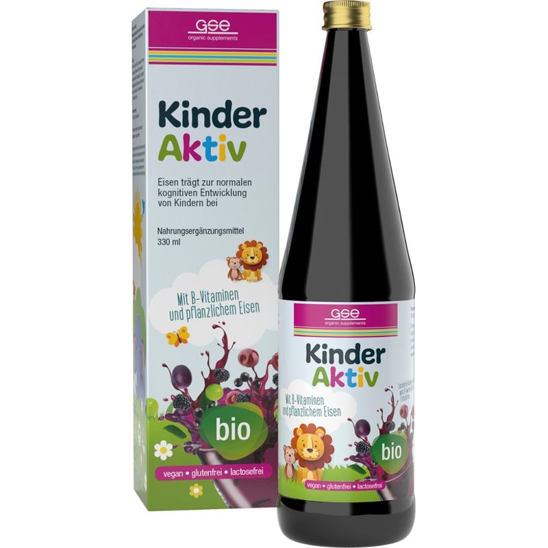 GSE  Kinder Aktiv Complex (Bio), 330 ml - Produktbild