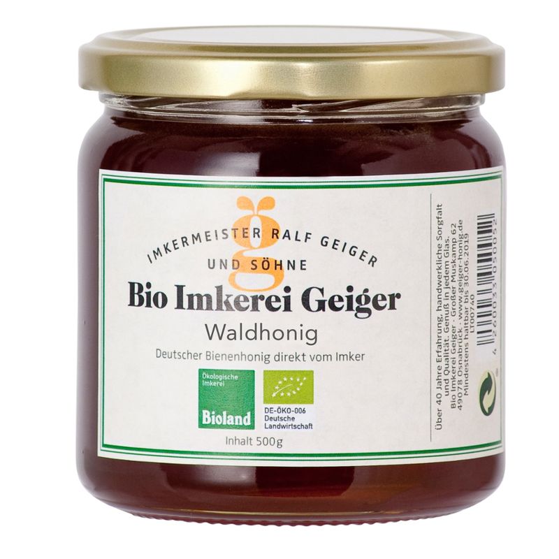 Bio Imkerei Geiger Waldhonig - Produktbild
