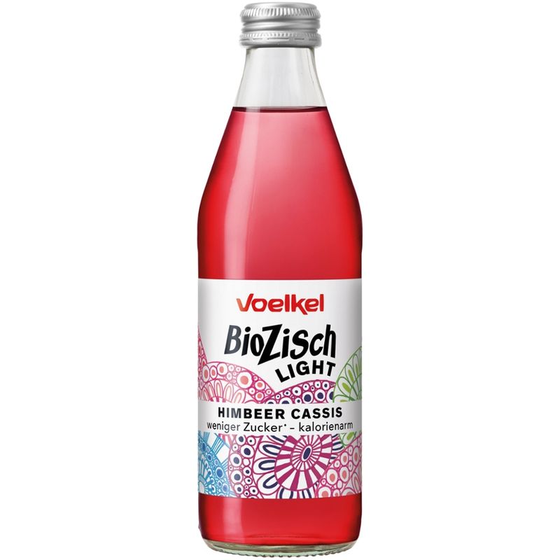 Voelkel BioZisch Light Himbeer Cassis - Produktbild