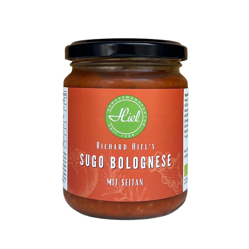Hiel - Vegetarische Feinkost Sugo Bolognese mit Seitan - Produktbild