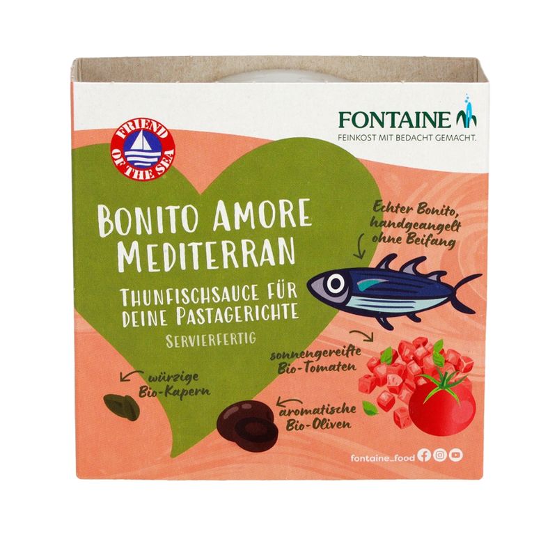 Fontaine Thunfisch Sauce für Pasta mediterran - Produktbild