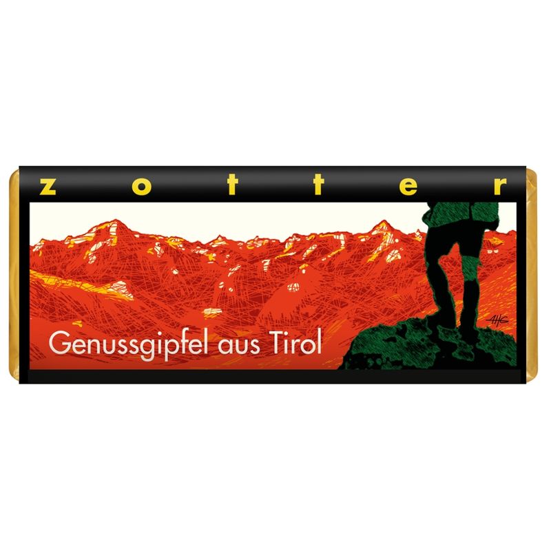 Zotter Schokolade Genussgipfel aus Tirol - Milchschoko-Mousse - Produktbild