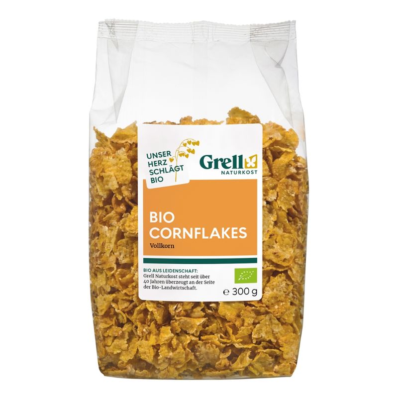 Grell Naturkost Vollkorn-Cornflakes - Produktbild