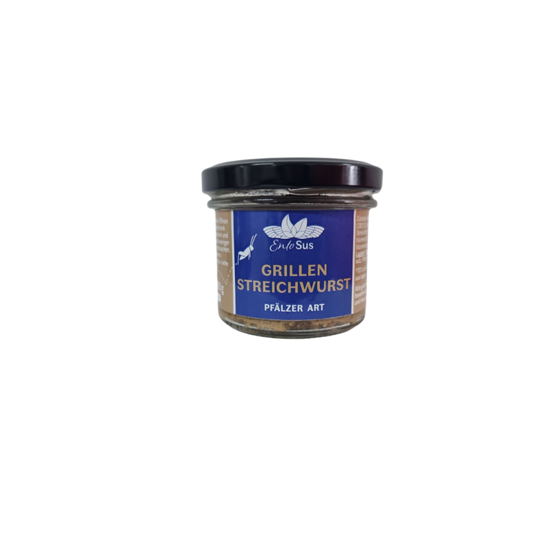EntoSus Grillen Streichwurst Pfälzer Art - Produktbild