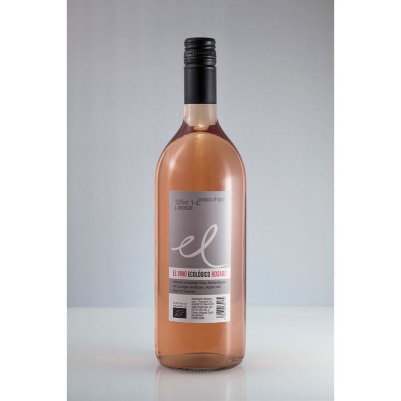 Angermeier Eigenmarke EL VINO Ecologico Rosado, IGP, Angermeier Eigenmarke - Produktbild