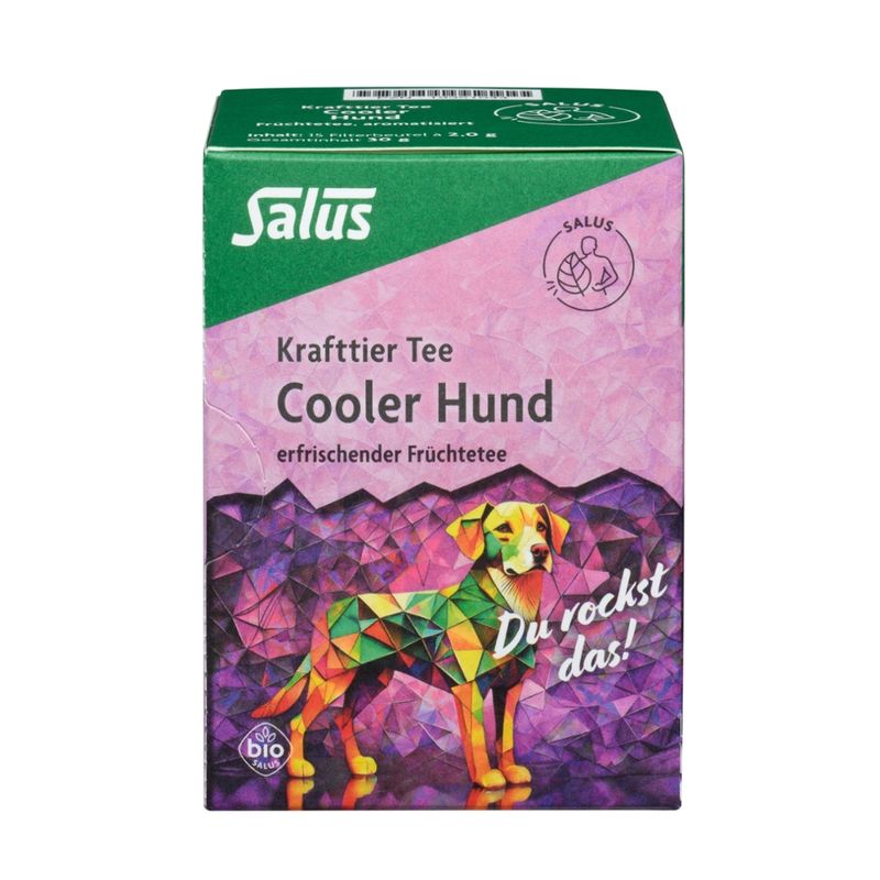 Salus® Krafttier Tee Cooler Hund bio 15 FB - Produktbild