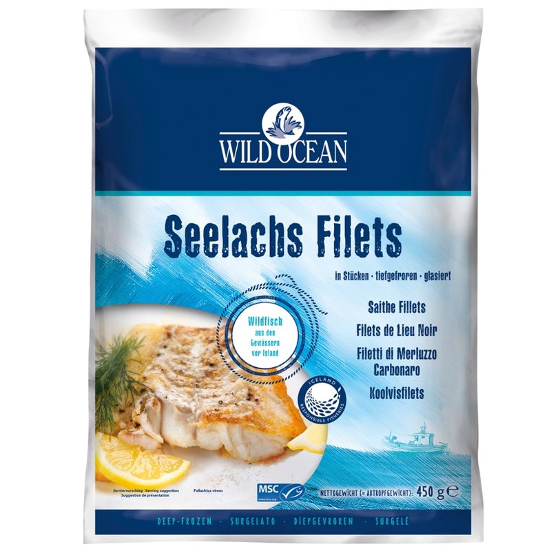 Wild Ocean Seelachs Filets - Produktbild