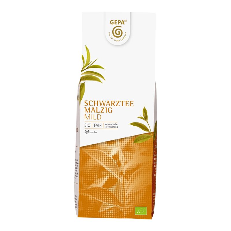 GEPA - The Fair Trade Company Schwarztee Mischung Malzig Mild  lose - Produktbild