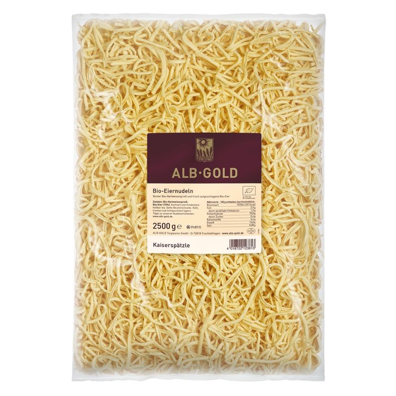 ALB-GOLD AG Bio Kaiserspätzle mit Ei 4 x 2,5 kg - Produktbild