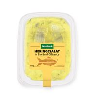 Senf-Dill Hering - Heringssalat in Bio-Senf-Dillsauce (150g) - Produktbild