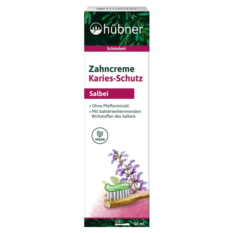 Hübner hübner® Zahncreme Karies-Schutz Salbei - Produktbild