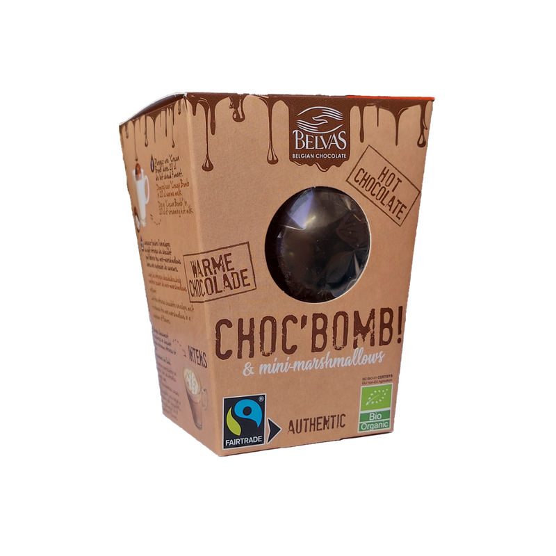 Belvas Choc'bomb & mini marshmallows - Produktbild