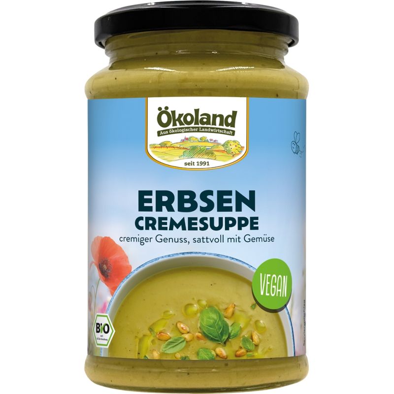 ÖKOLAND Erbsen Cremesuppe - Produktbild