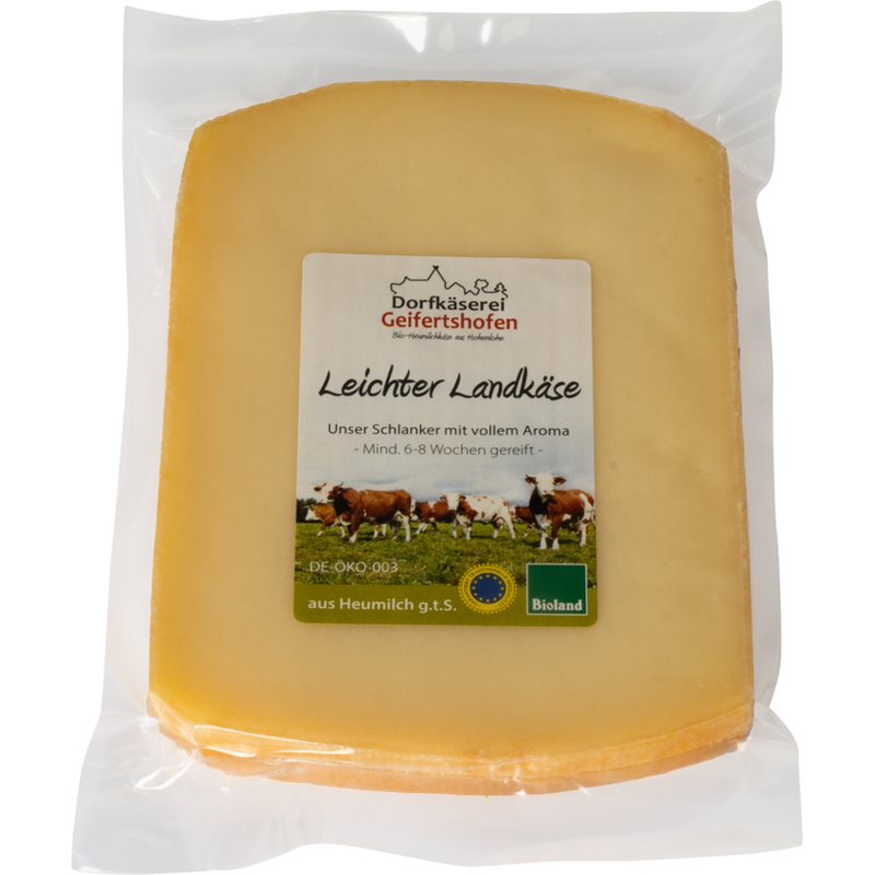 Dorfkäserei Geifertshofen Leichter Landkäse 140g - Produktbild