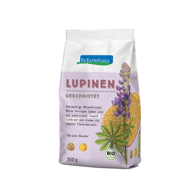 Reformhaus Lupinen, geschrotet bio - Produktbild