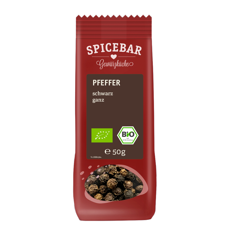 Spicebar Spicebar Bio Pfeffer, schwarz - ganz - Produktbild