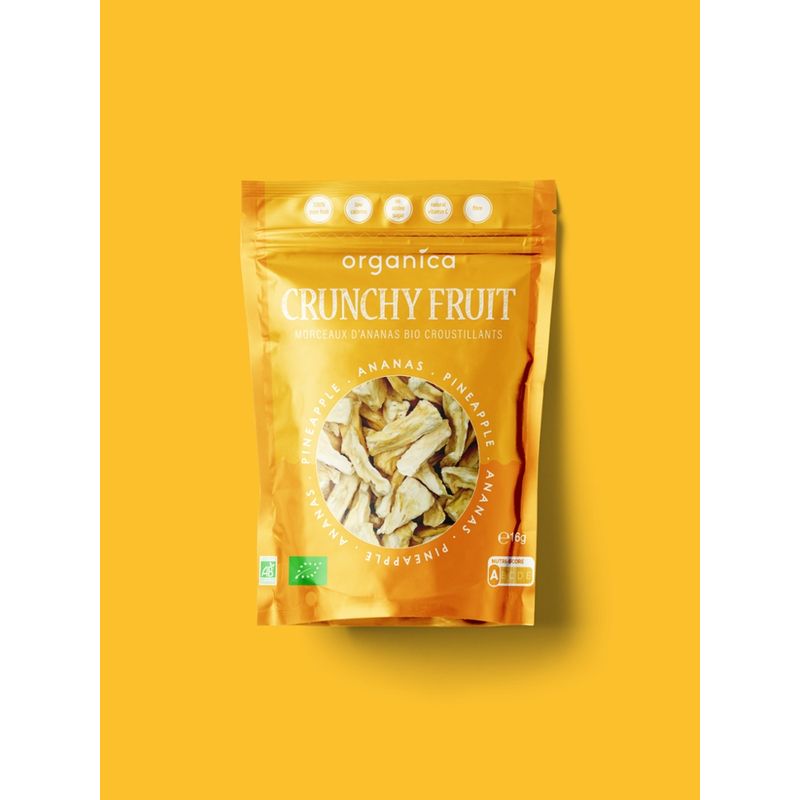Organica Gefriergetrocknete Bio-Ananas - Produktbild