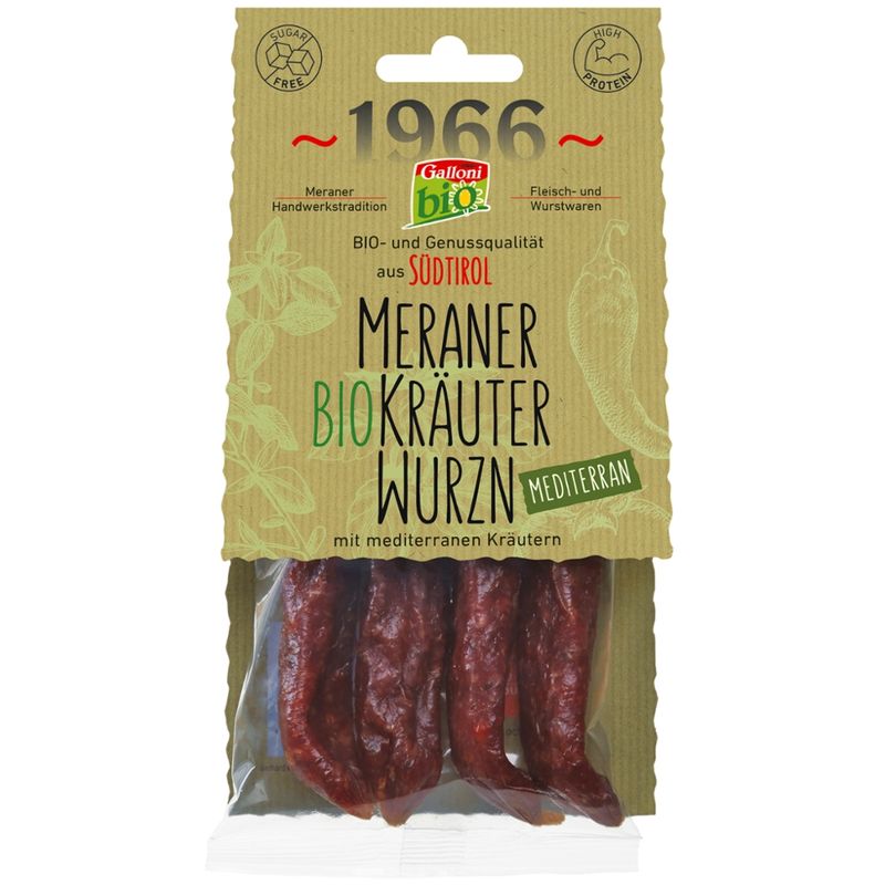 Galloni BIO BIO Kräuterwurzn "mediterran" 4St.100 gr. - Produktbild