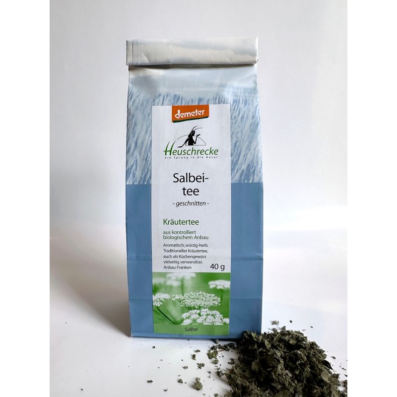 Heuschrecke Salbei, Demeter, grober Schnitt, kbA - Produktbild