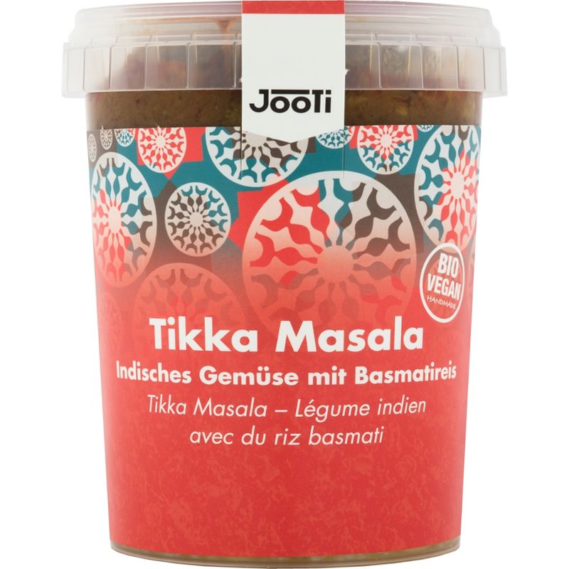 JooTi Tikka Masala - Légume indien avec du riz basmati - Produktbild