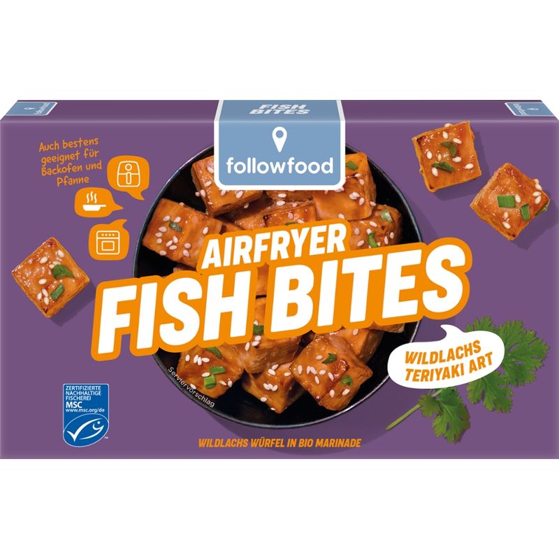 followfood MSC Wildlachs, mit Marinade nach Teriyaki-Art, tiefgefroren - Produktbild