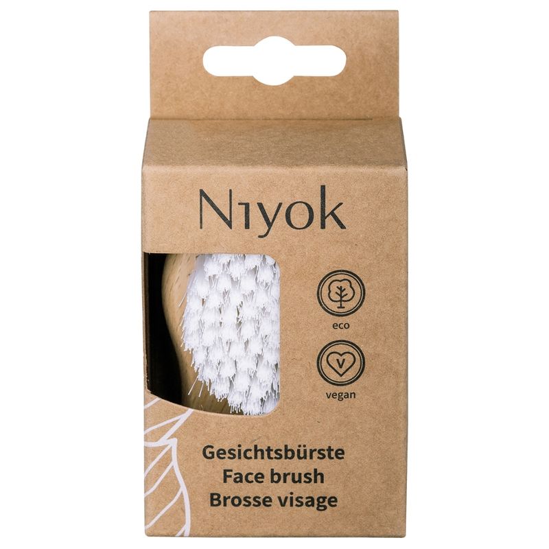 Niyok Gesichtsbürste aus Holz - Produktbild