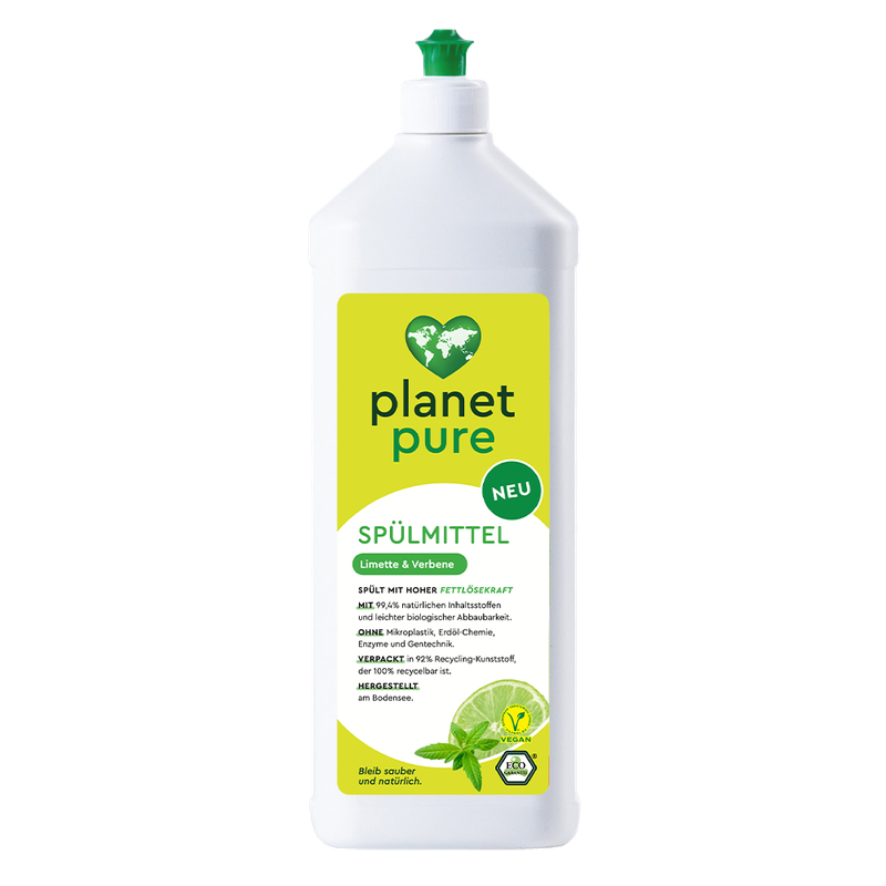 Planet Pure Spülmittel Limette & Verbene - Produktbild