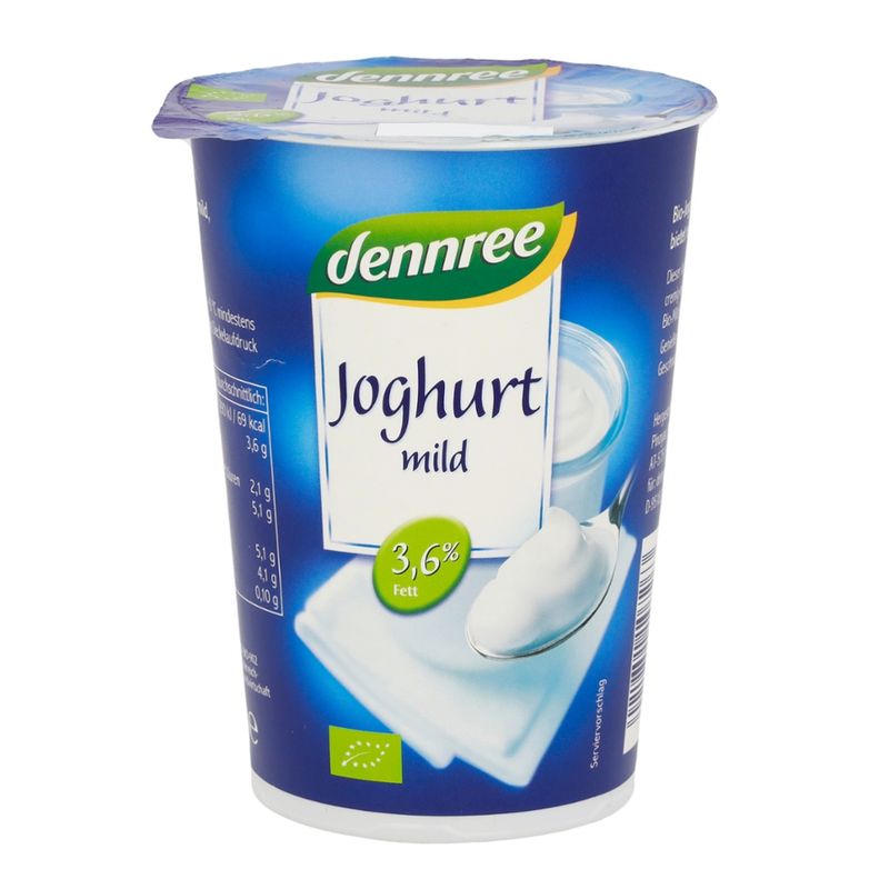 dennree Joghurt mild, 3,6% Fett - Produktbild