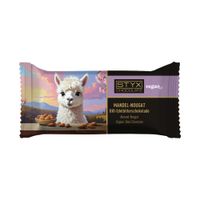 BIO-Edelbitterschokolade gefüllt mit Mandel Nougat 70g (Vegan) - Produktbild