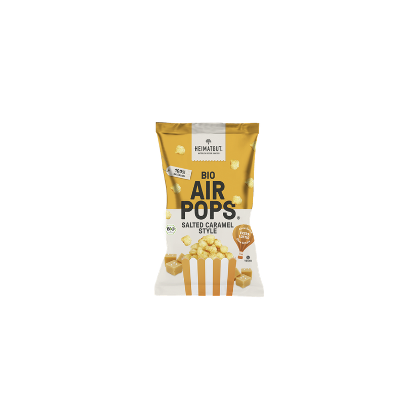 Heimatgut Bio AirPops Salted Caramel - Produktbild