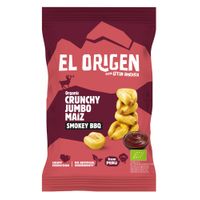 el origen Bio Crunchy Jumbo Maíz BBQ, 80 g - Produktbild