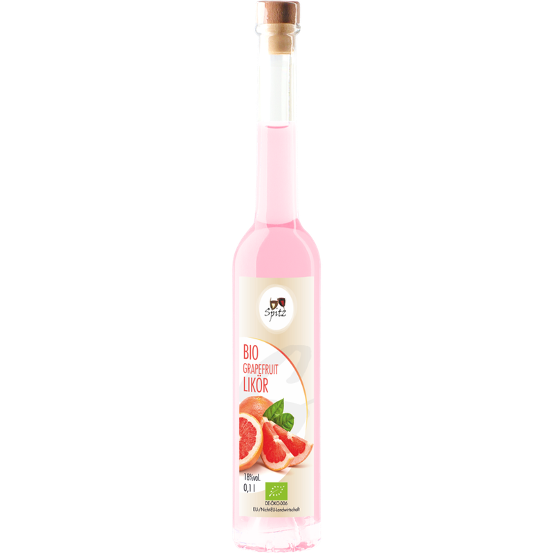 Spitz BIO Pink Grapefruit Likör 0.1 l, 16 vol% - Produktbild