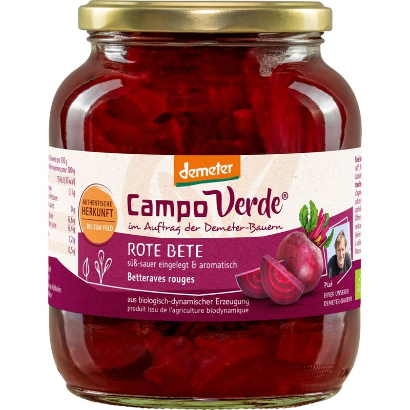 Campo Verde demeter Rote Bete 680g - Produktbild