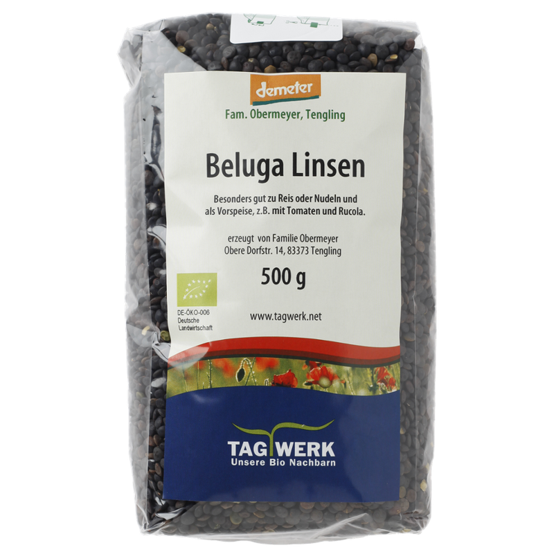 TAGWERK Beluga Linsen Familie Obermeyer - Produktbild