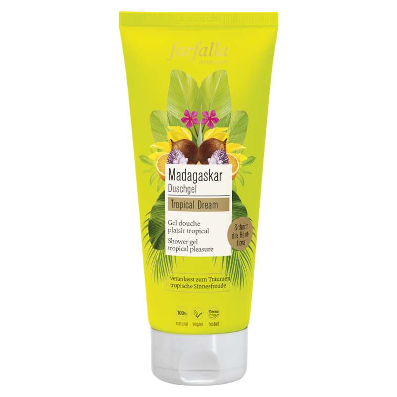 farfalla Madagaskar Duschgel, 200ml - Produktbild