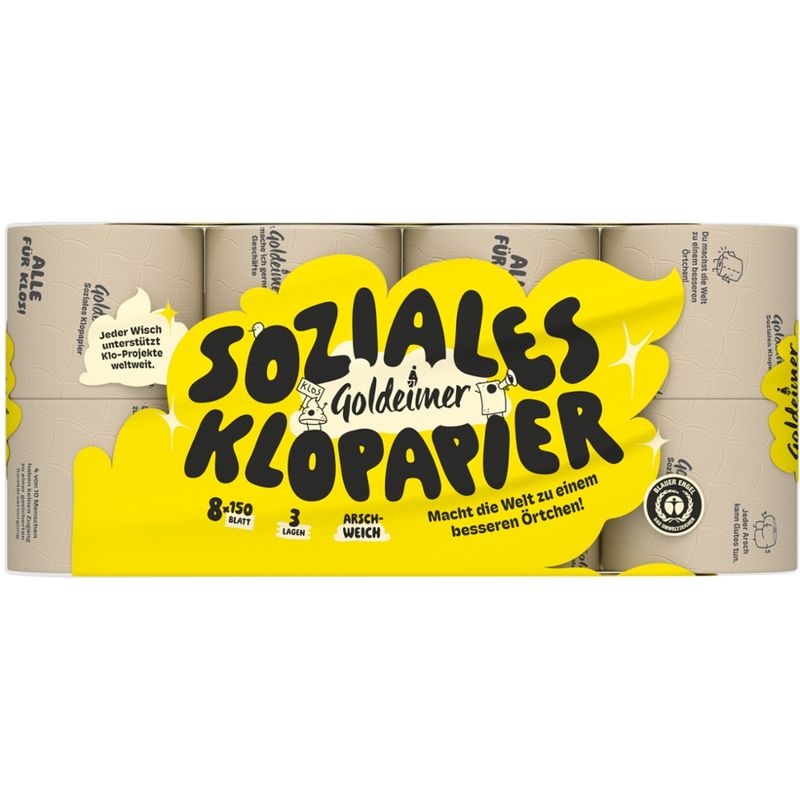 Goldeimer Goldeimer 8x150 3-lagig RCN - Produktbild