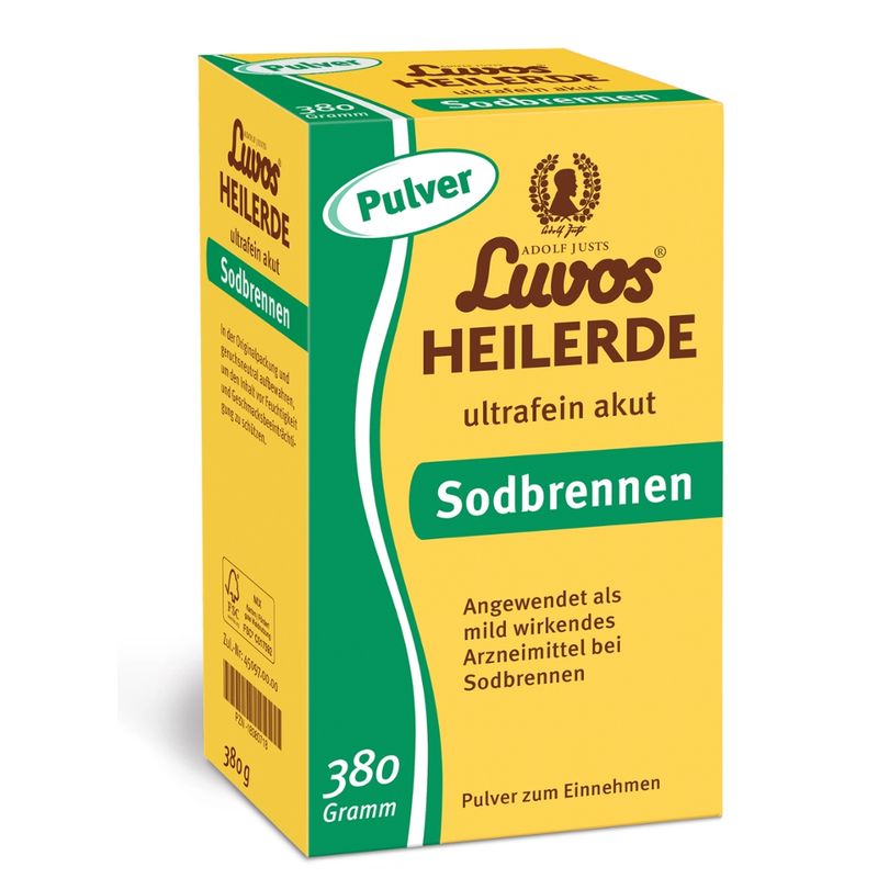 Luvos-Heilerde Adolf Justs Luvos-Heilerde ultrafein akut Sodbrennen Pulver - Produktbild