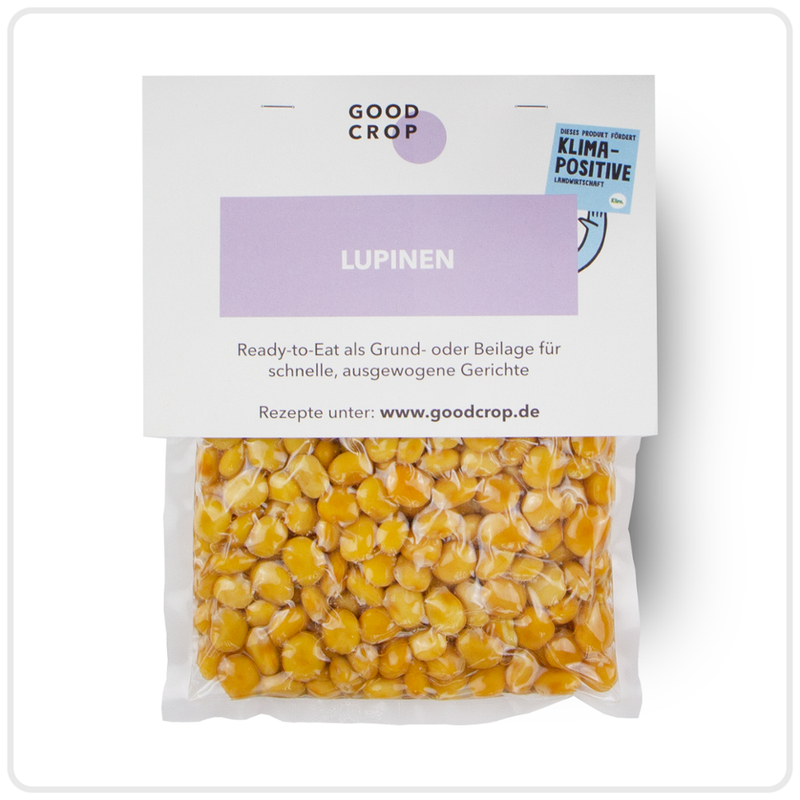GOOD CROP Ready-To-Eat Lupinen (ungekühlt haltbar) - Produktbild