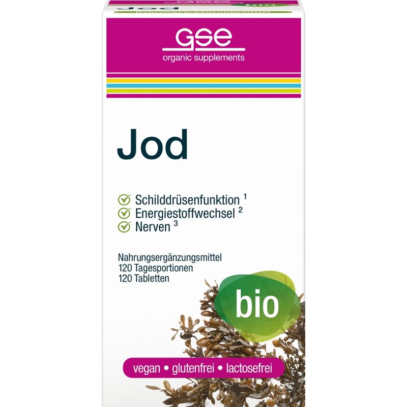 GSE  Jod Compact (Bio), 120 Tabletten à 280 mg - Produktbild