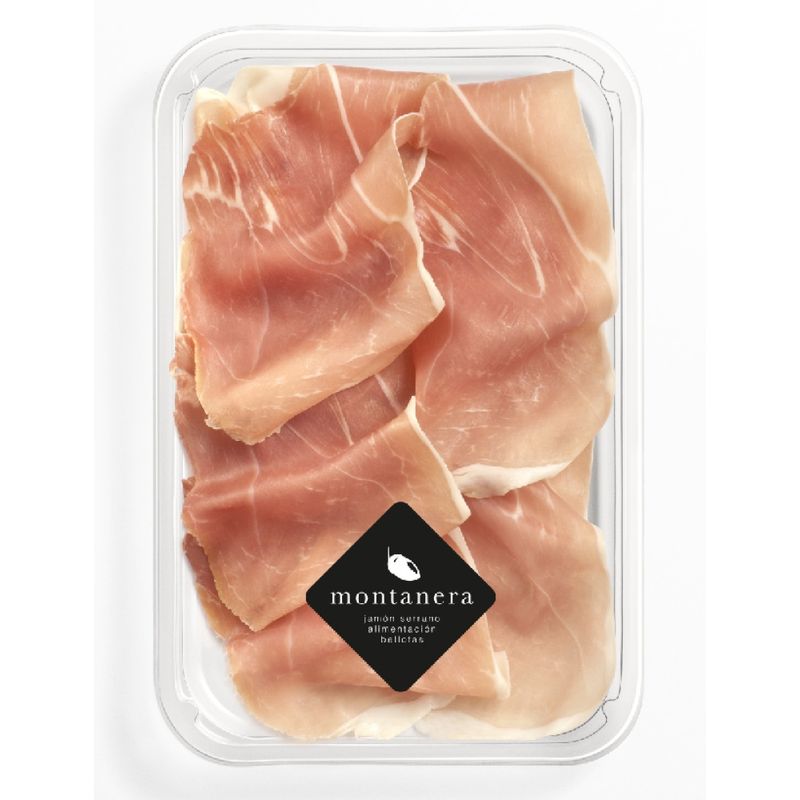 Montanera Bio Jamon Serrano Bellota 30 Monate SB handgelegt 70g - Produktbild