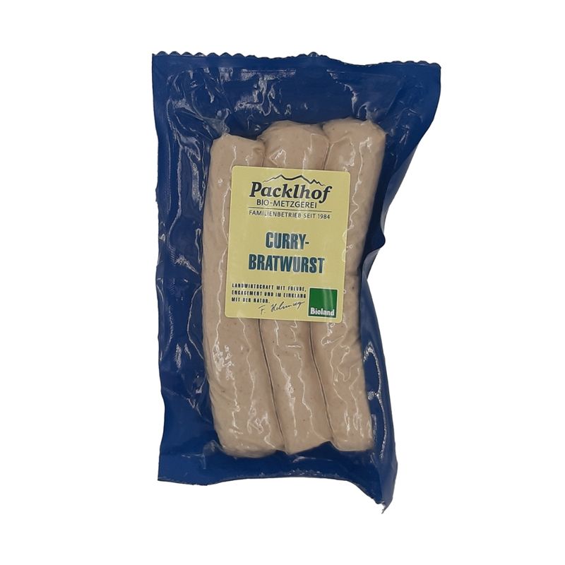 Packlhof Curry Bratwurst 240g FG - Produktbild