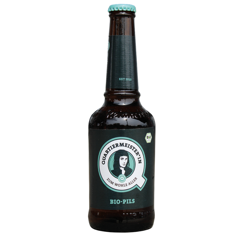 Quartiermeister*in - Zum Wohle Aller Quartiermeister SÜD - Bio-Pils 0,33l - Produktbild